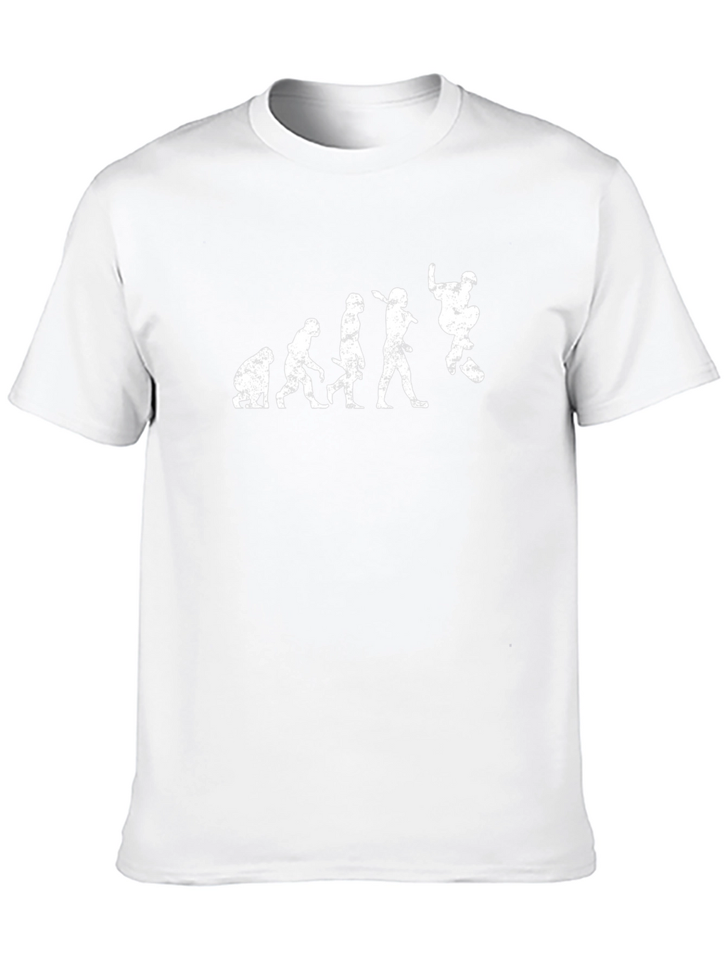 Skateboard Evolution T-Shirt - Black Graphic Tee