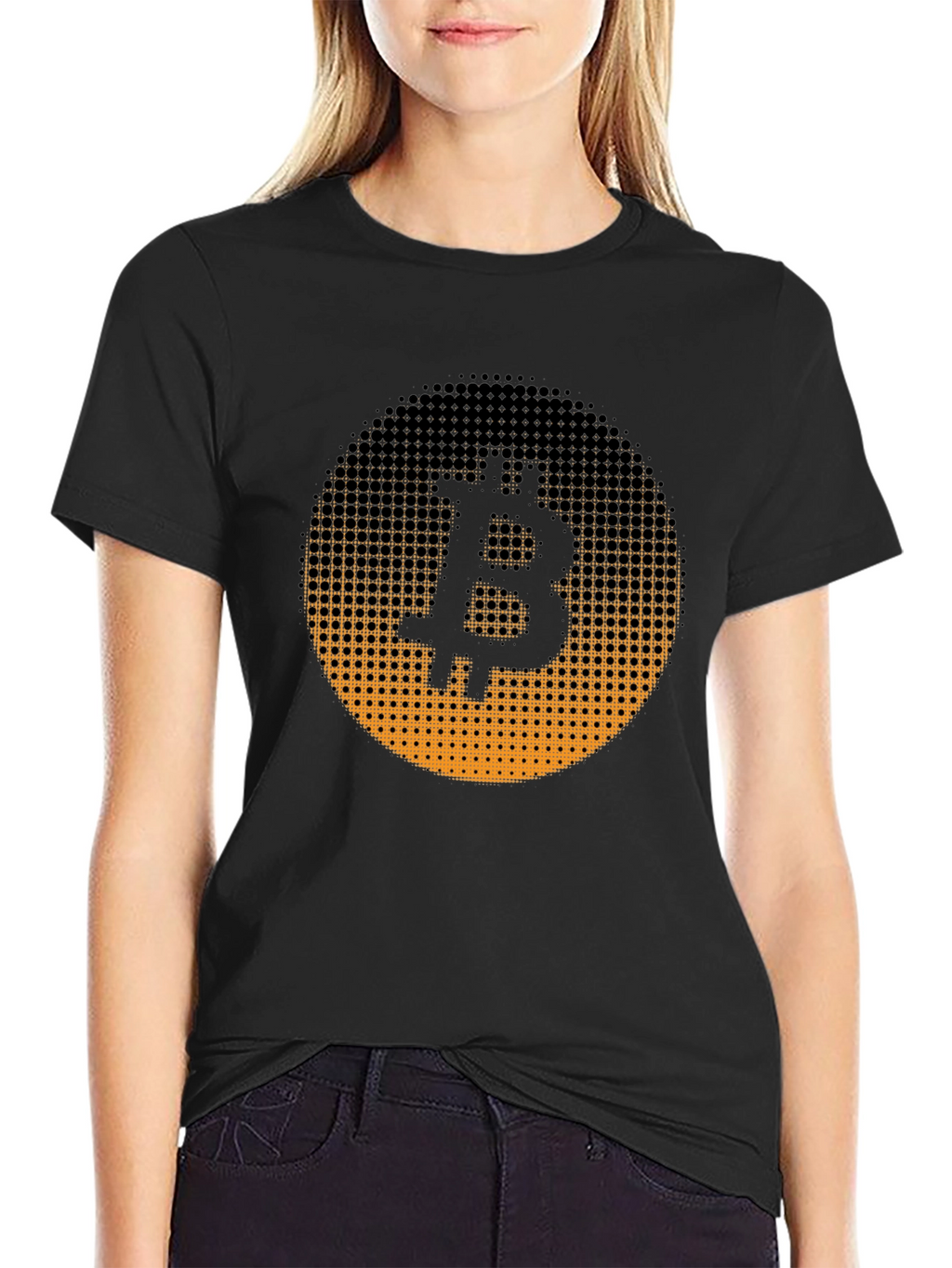 Bitcoin Symbol Graphic T-Shirt - Crypto Currency Tee