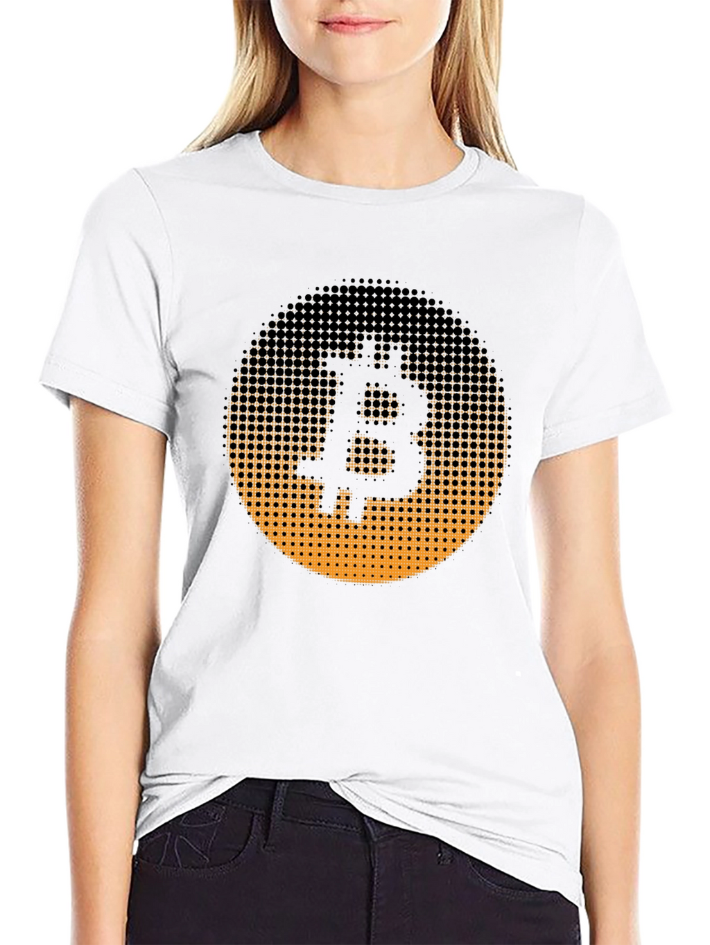 Bitcoin Symbol Graphic T-Shirt - Crypto Currency Tee