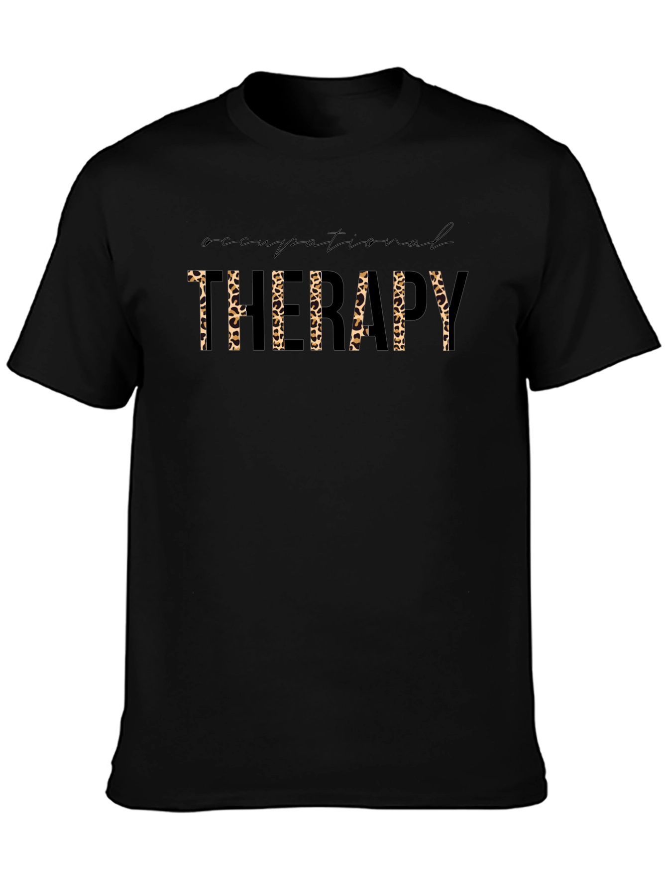 Occupational Therapy Leopard Print T-Shirt