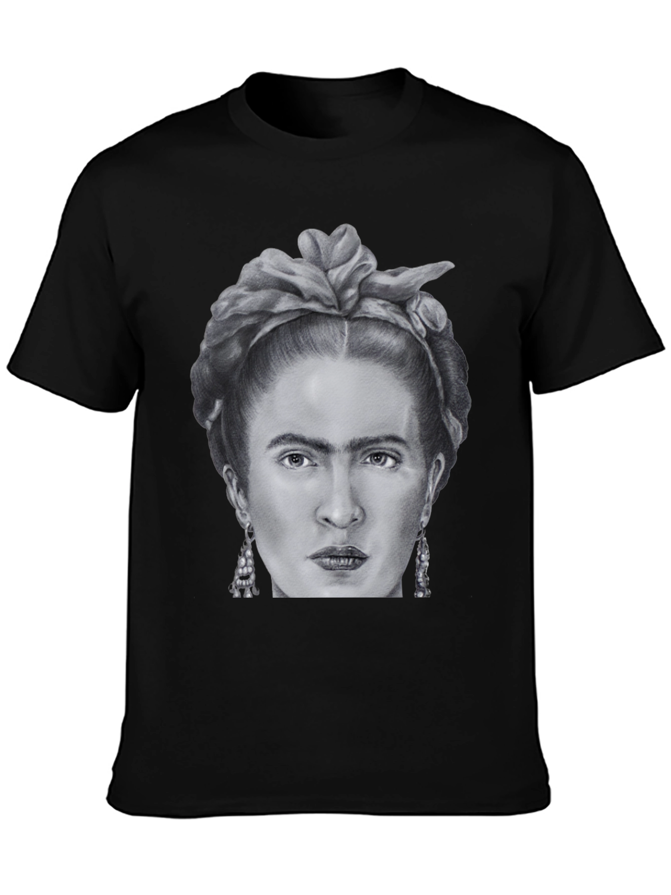 Frida Kahlo Graphic Tee - Black Unisex T-Shirt