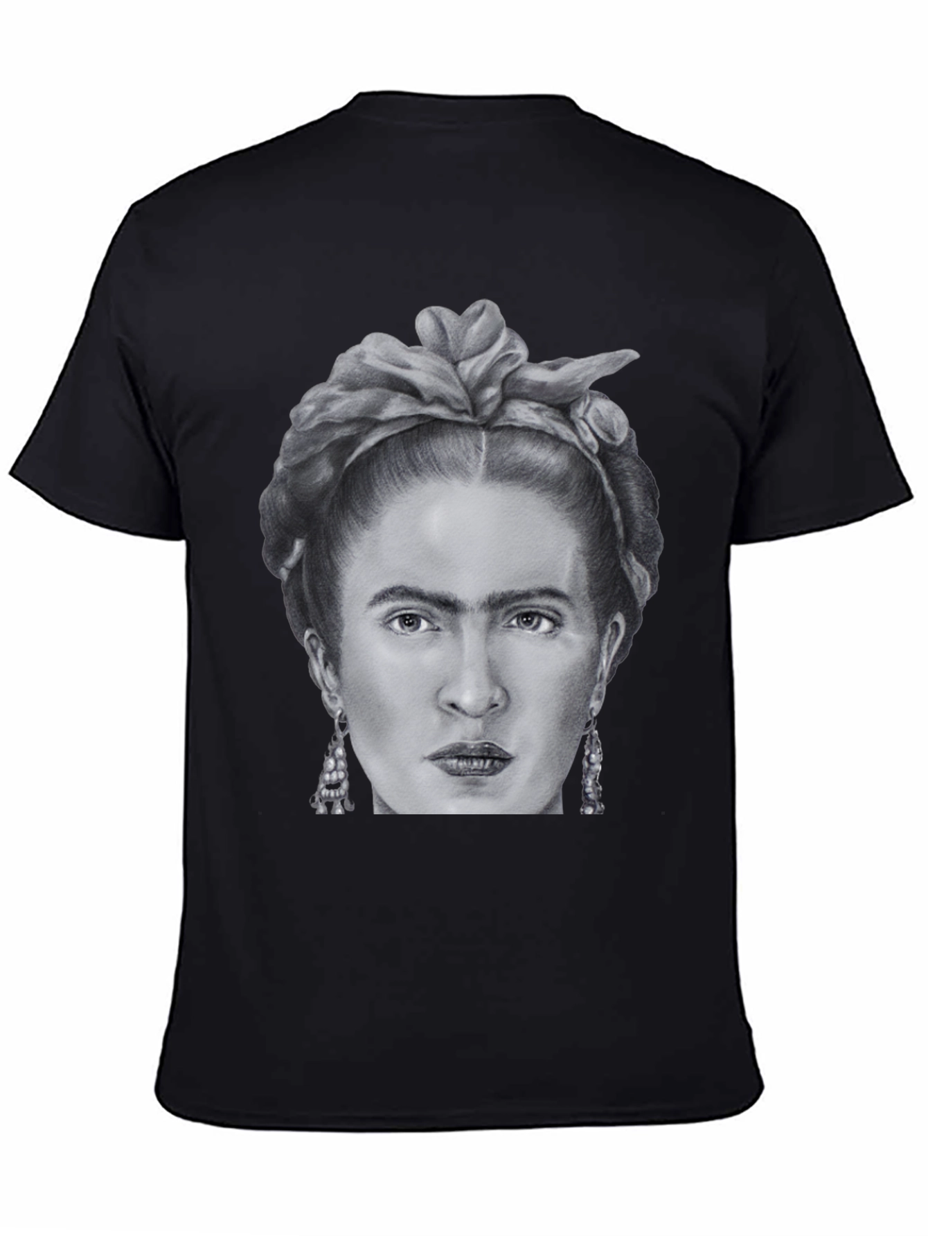 Frida Kahlo Graphic Tee - Black Unisex T-Shirt