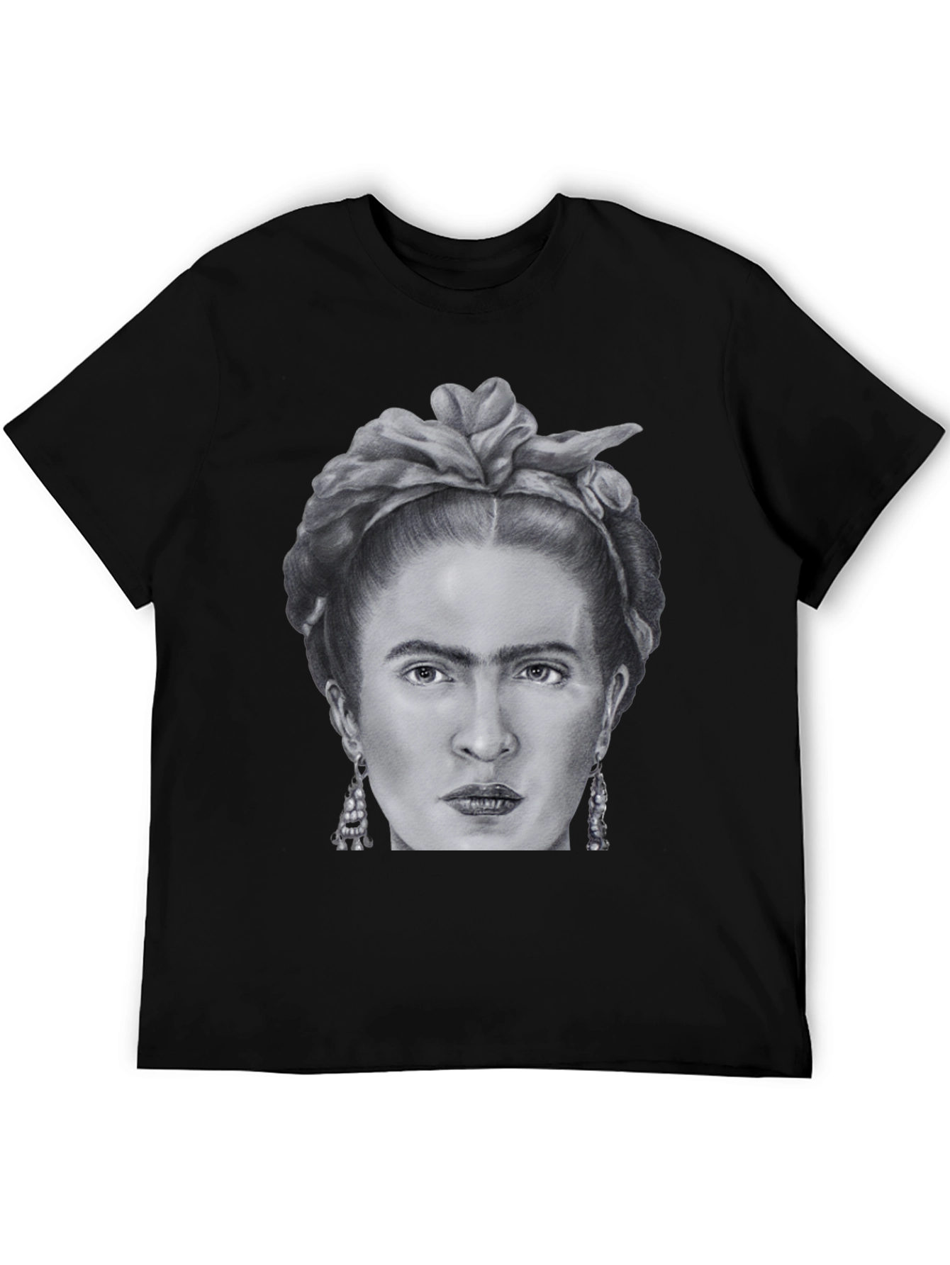 Frida Kahlo Graphic Tee - Black Unisex T-Shirt