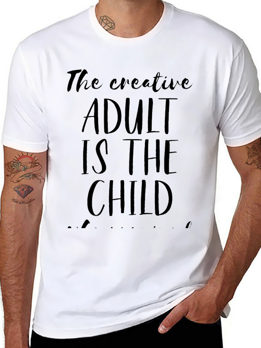 The Creative Adult is The Child Graphic Tee