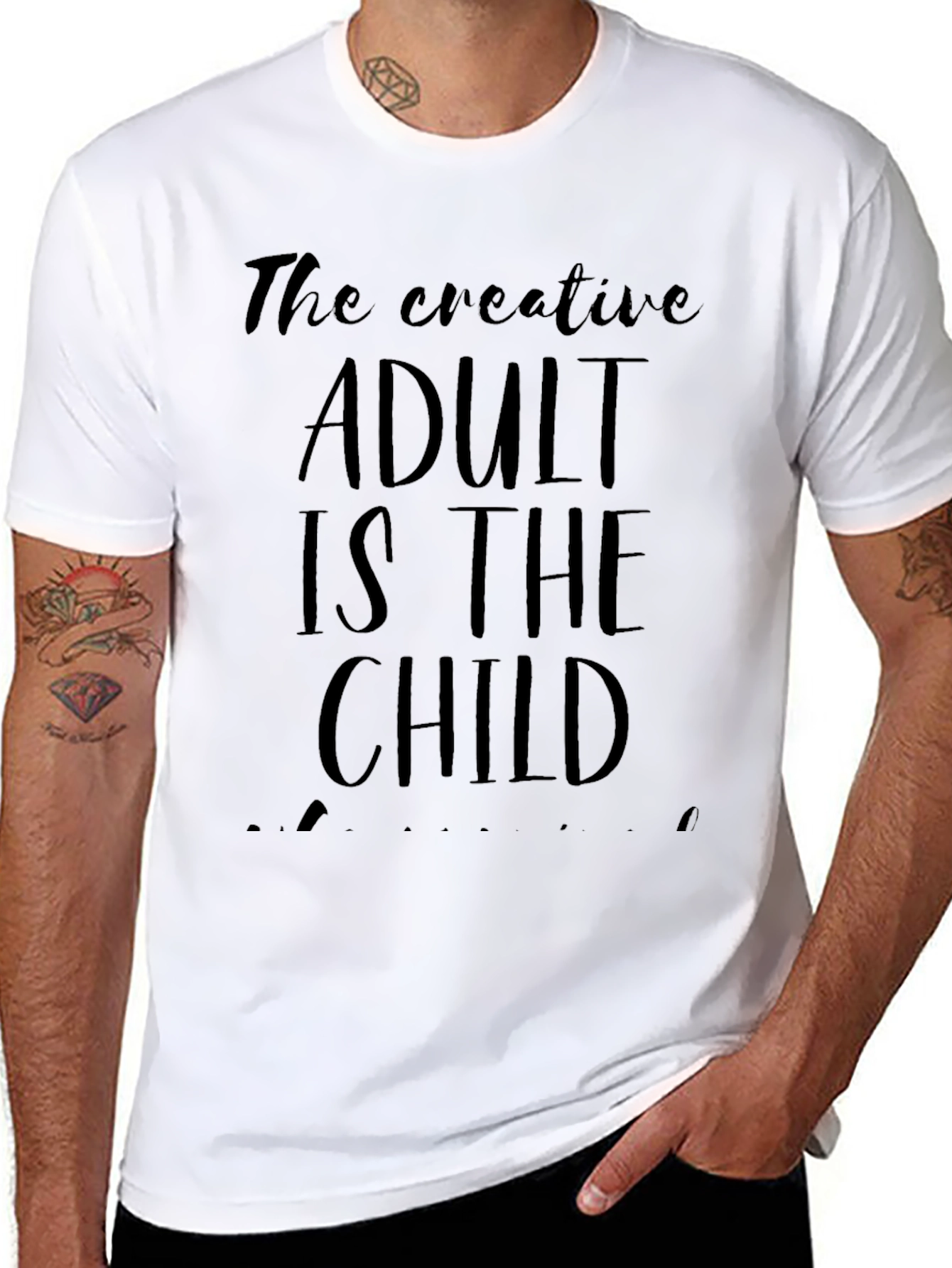 The Creative Adult is The Child Graphic Tee