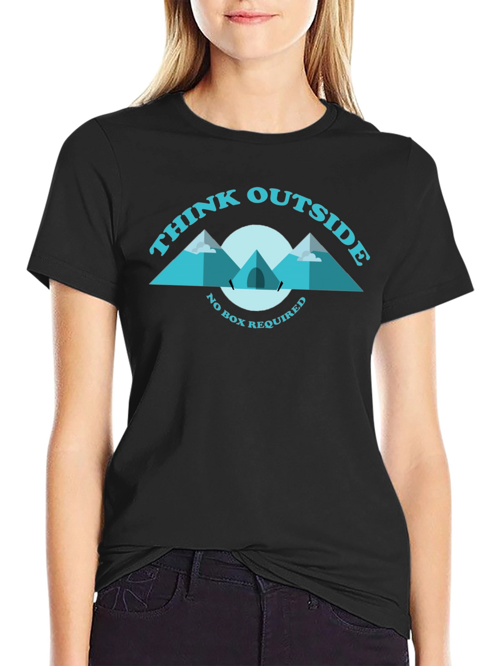 Think Outside Tee - Adventure Awaits!