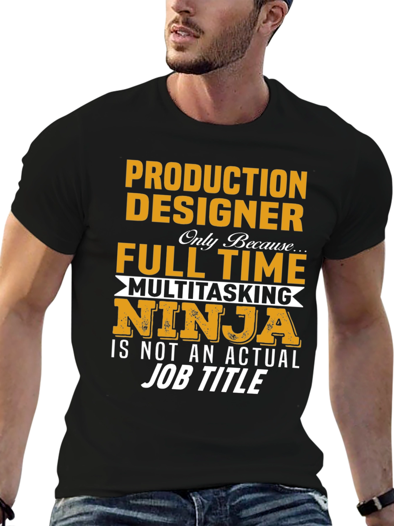 Production Designer Multitasking Ninja T-Shirt