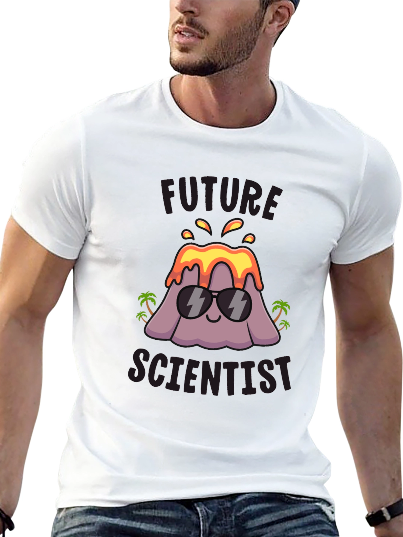 Future Scientist Volcano T-Shirt