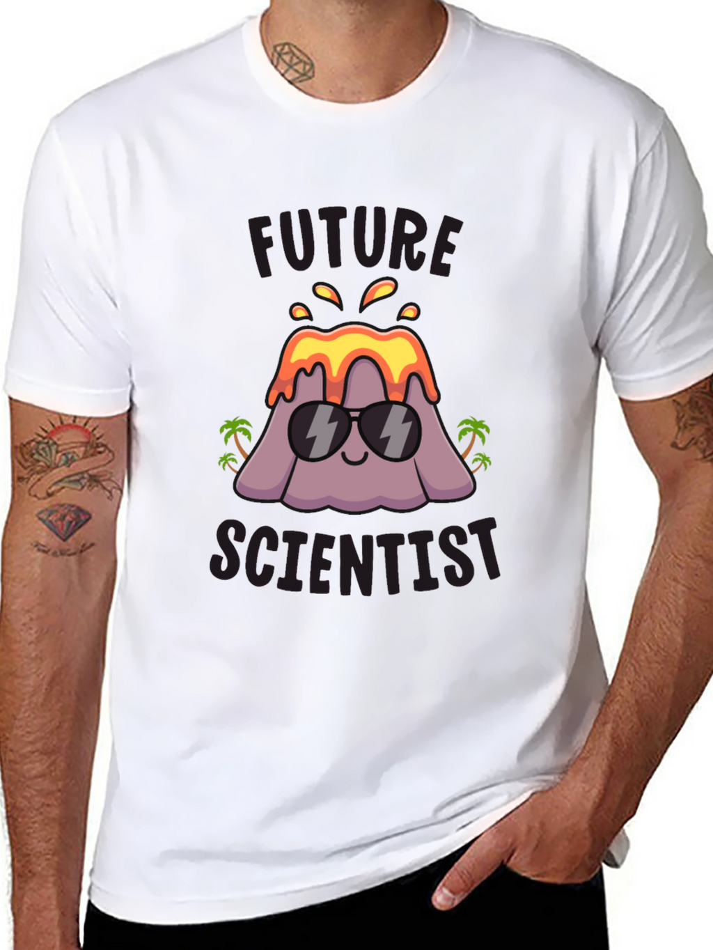 Future Scientist Volcano T-Shirt
