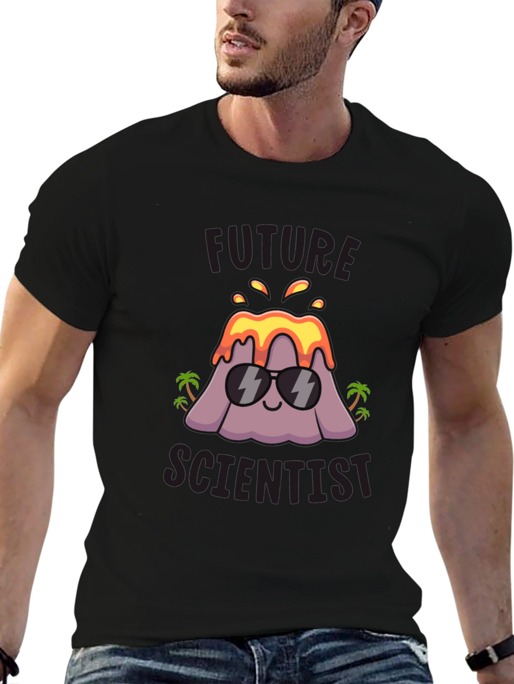 Future Scientist Volcano T-Shirt