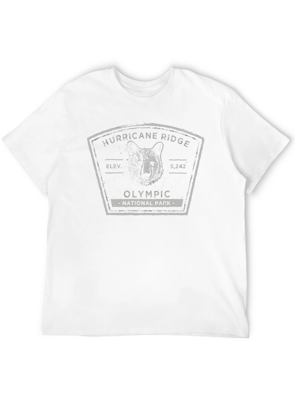 Hurricane Ridge Olympic National Park Bear T-Shirt
