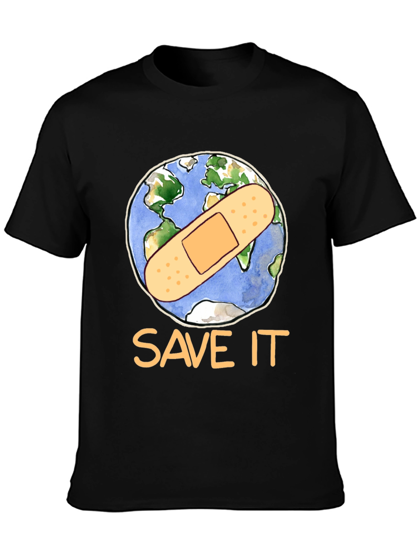 Save It Earth Graphic T-Shirt - Environmental Tee