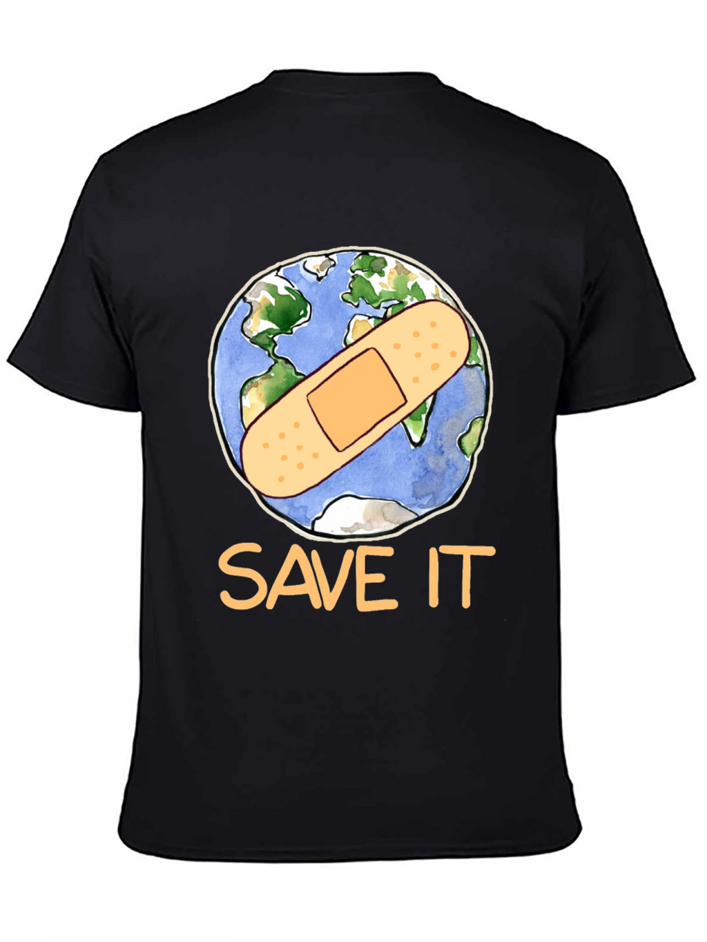 Save It Earth Graphic T-Shirt - Environmental Tee