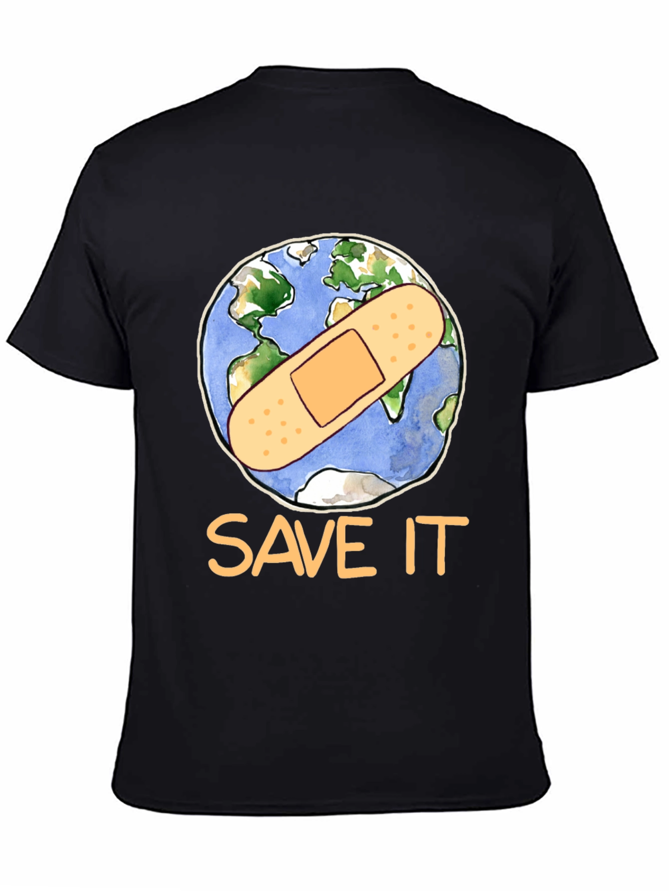 Save It Earth Graphic T-Shirt - Environmental Tee