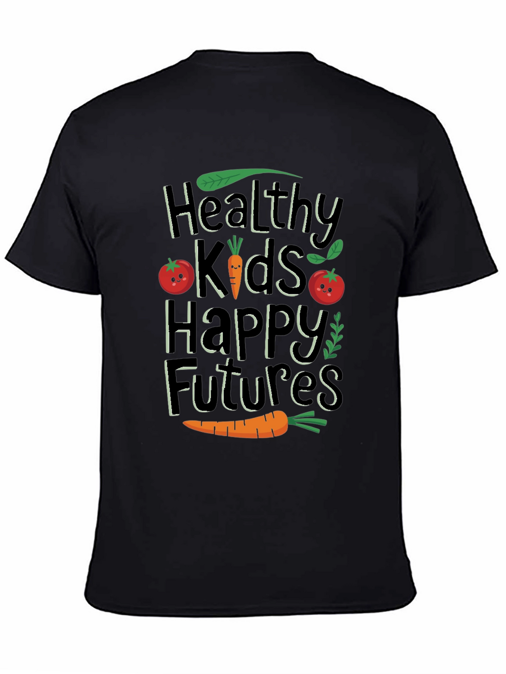 Healthy Kids Happy Futures Graphic T-Shirt