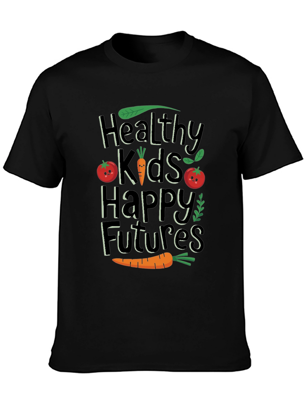 Healthy Kids Happy Futures Graphic T-Shirt