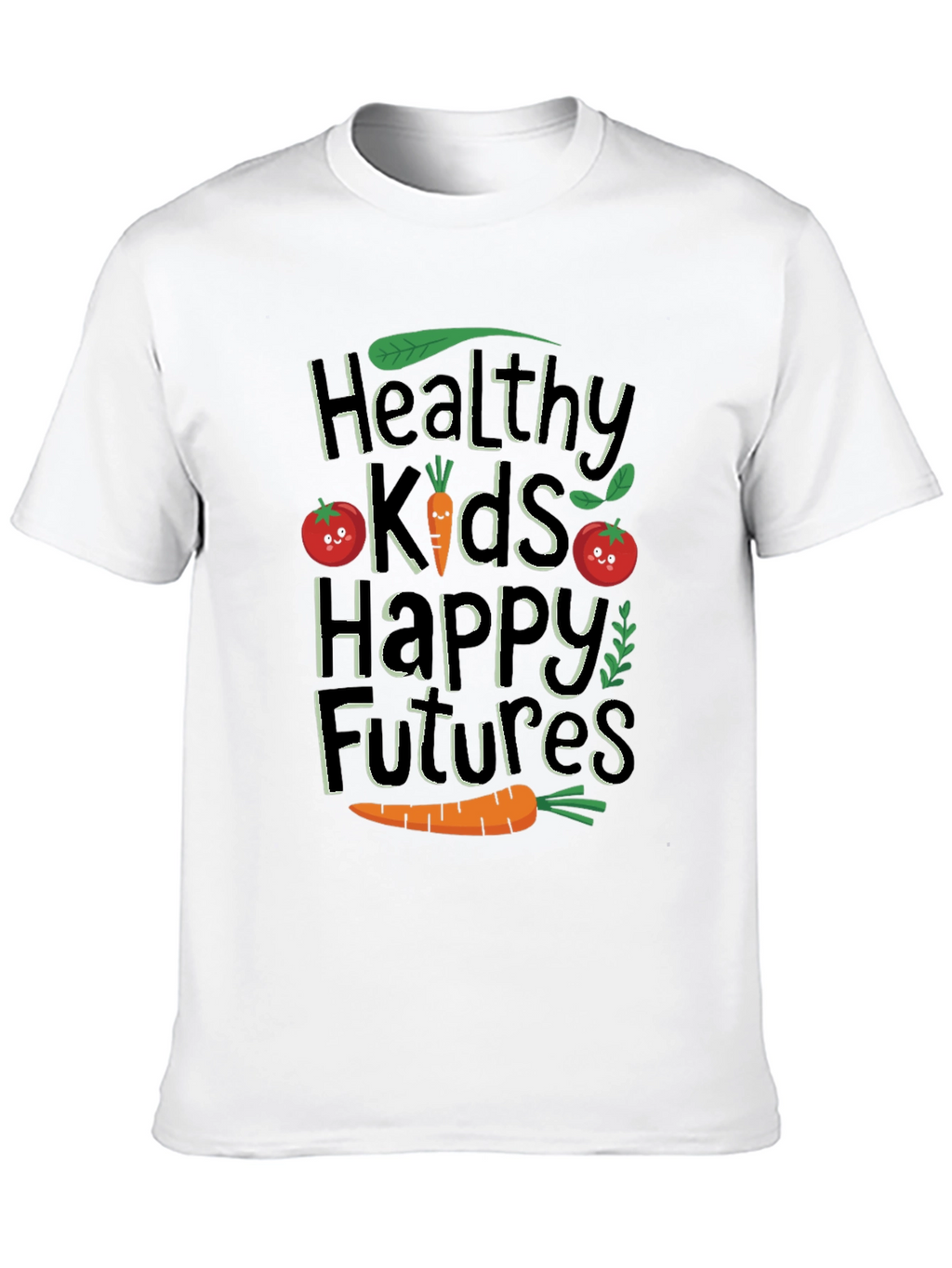Healthy Kids Happy Futures Graphic T-Shirt