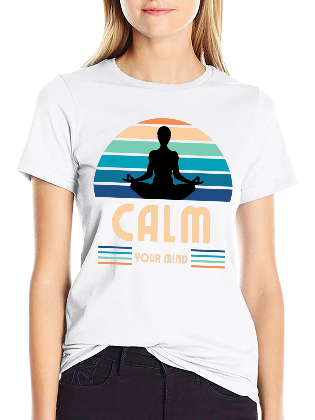 Calm Your Mind Meditation T-Shirt