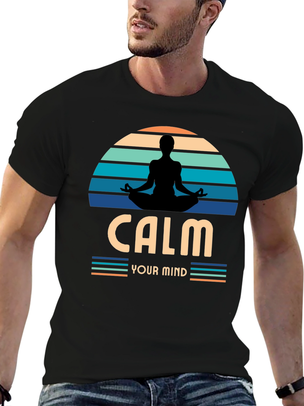 Calm Your Mind Meditation T-Shirt