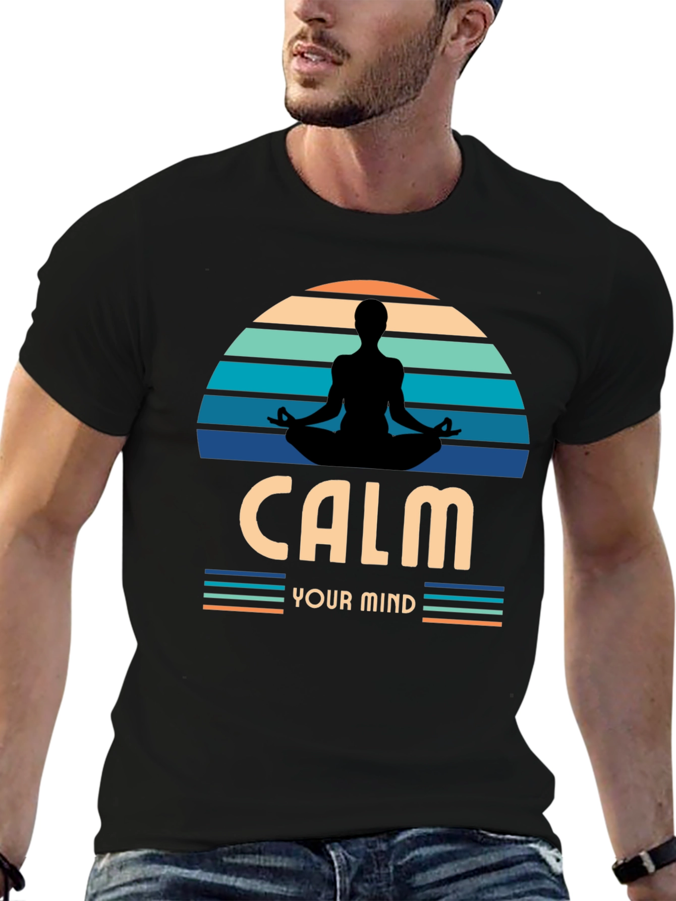 Calm Your Mind Meditation T-Shirt