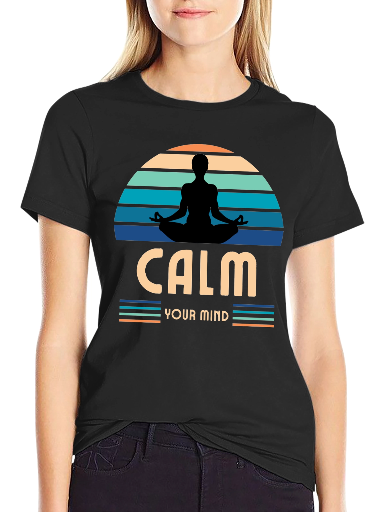 Calm Your Mind Meditation T-Shirt