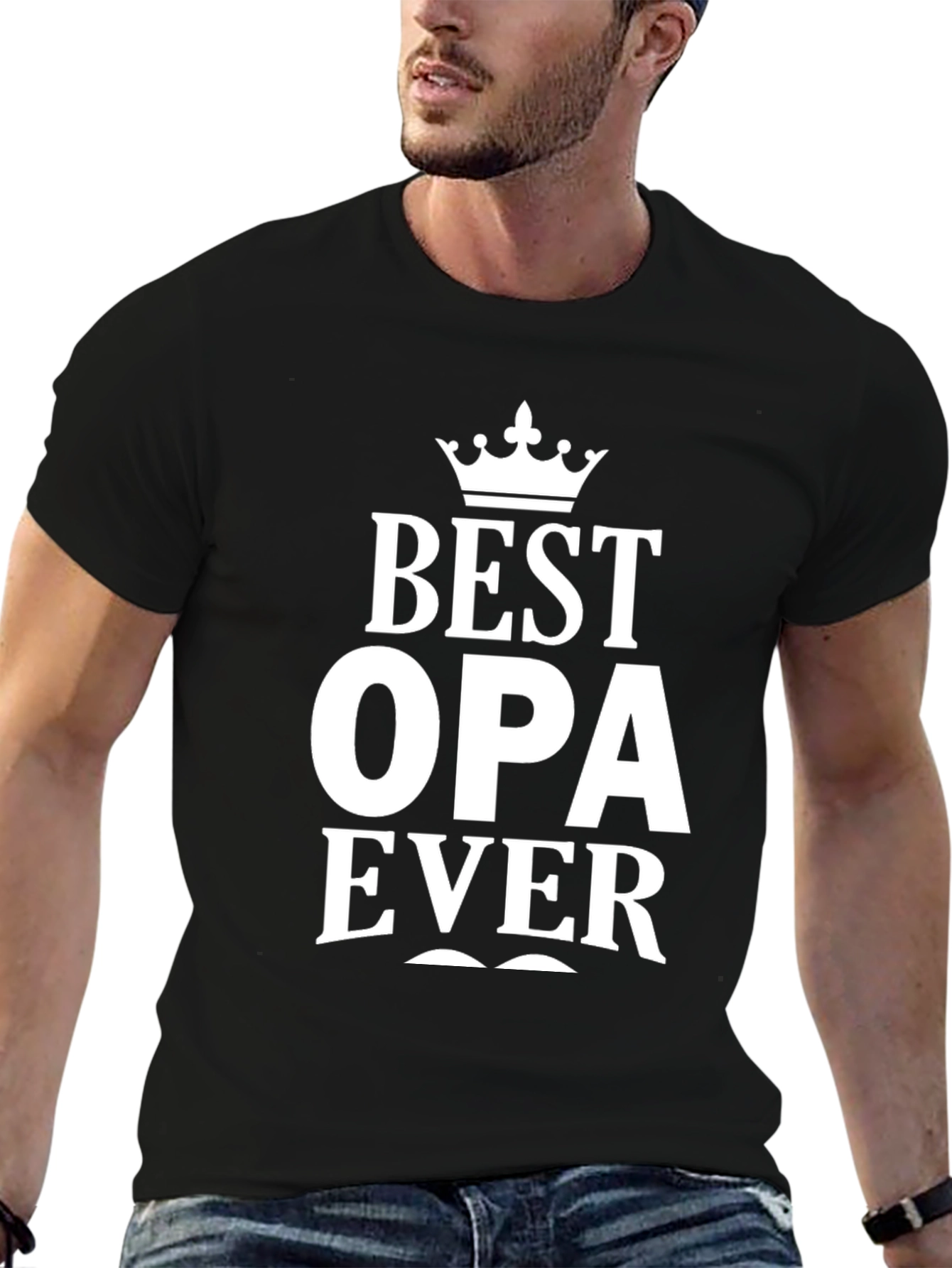 Best Opa Ever T-Shirt - Grandpa Gift
