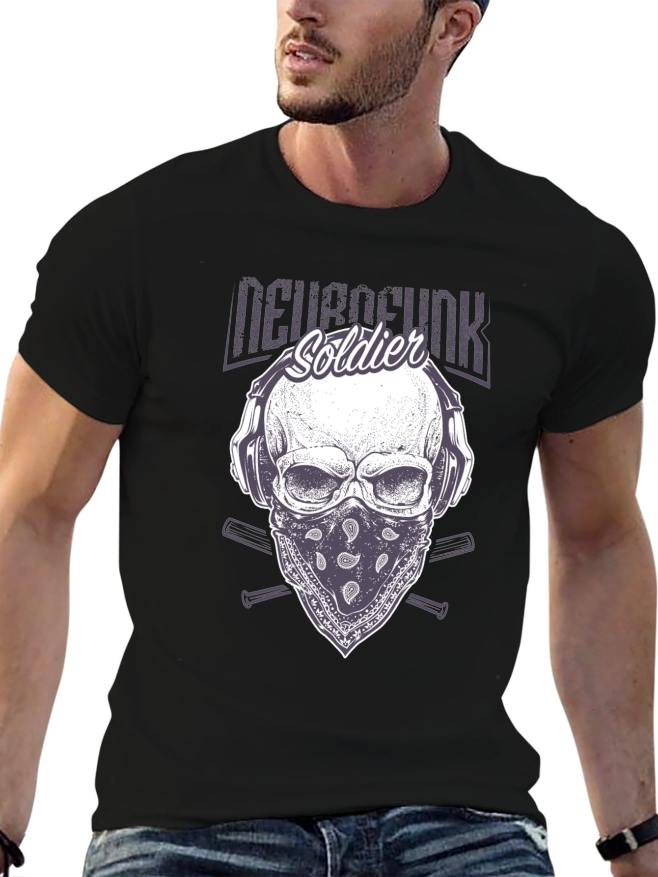 Neurofunk Soldier Graphic T-Shirt