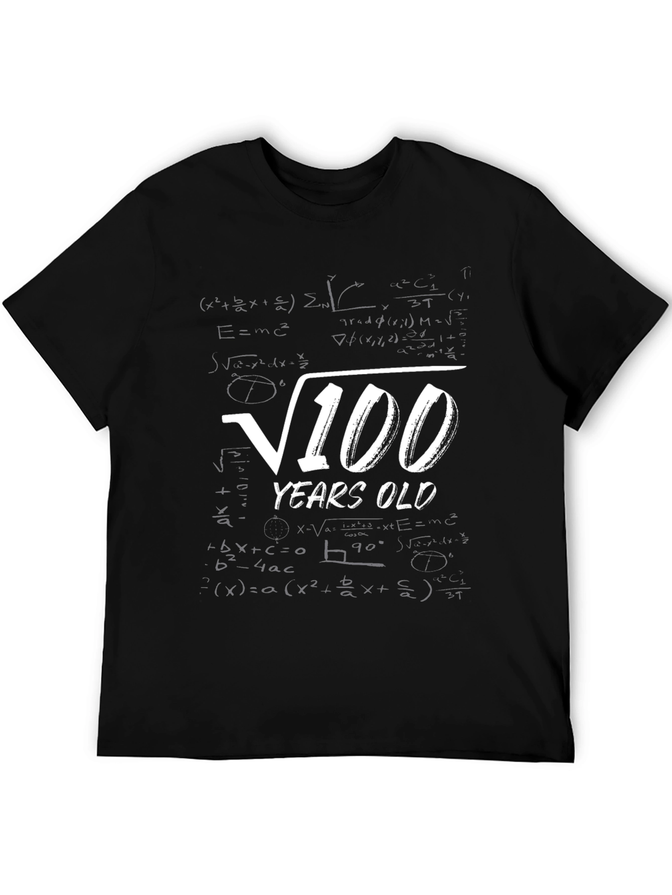 Funny 100 Years Old Math Formula T-Shirt
