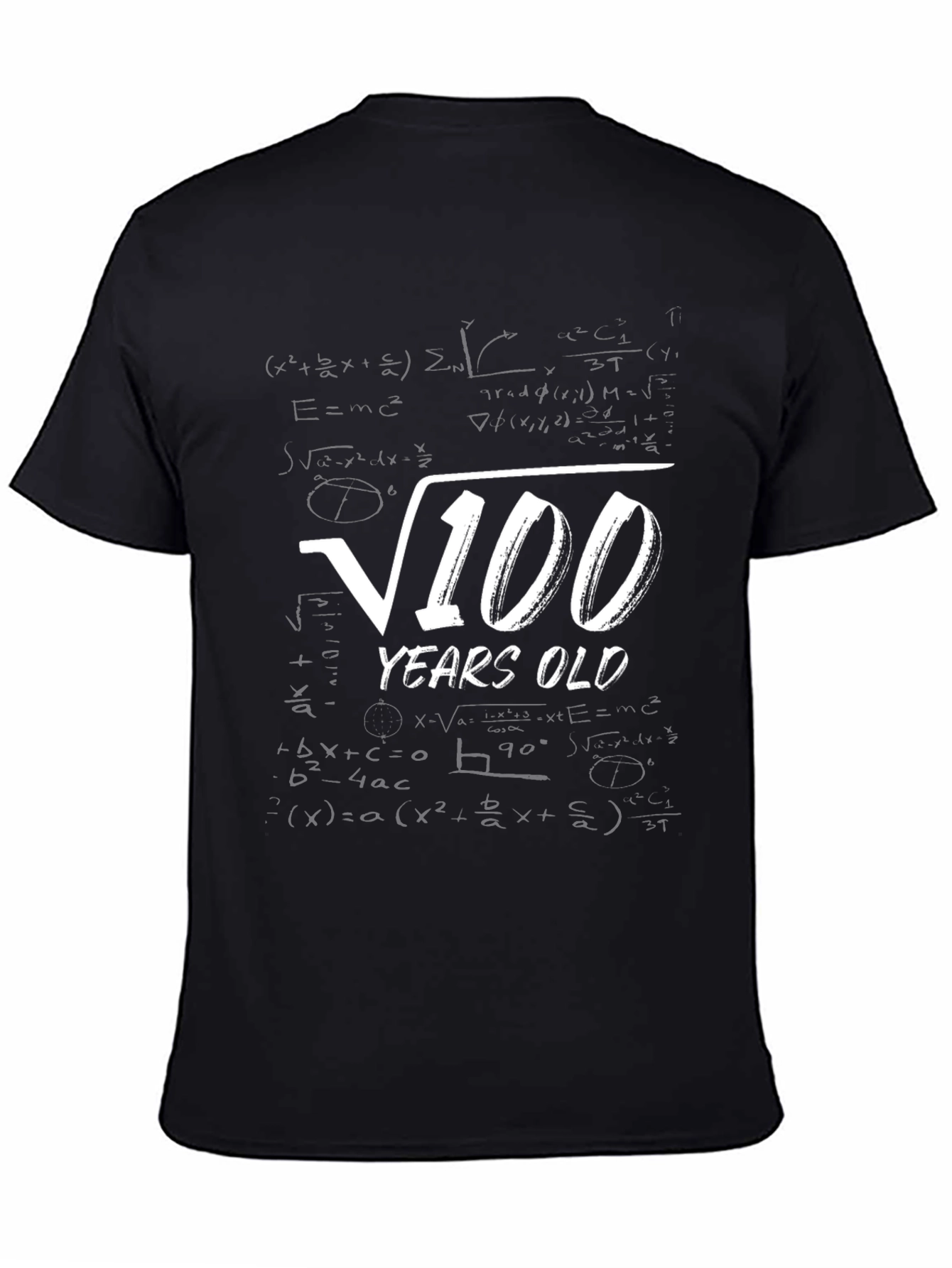 Funny 100 Years Old Math Formula T-Shirt