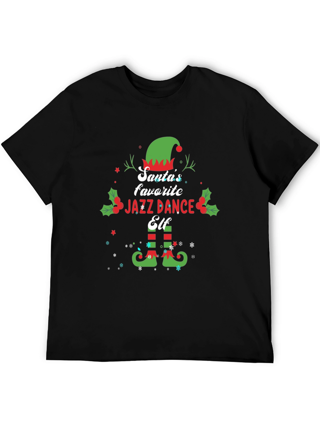 Santas Favorite Jazz Dance Elf T-Shirt