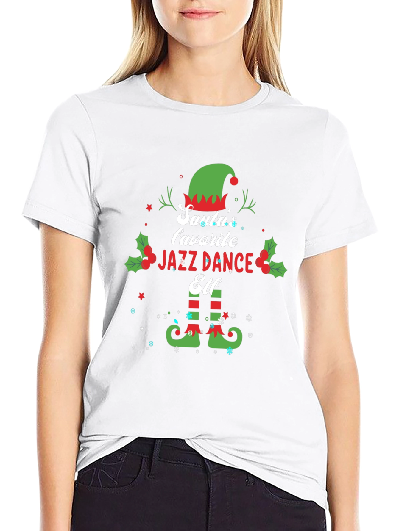 Santas Favorite Jazz Dance Elf T-Shirt