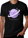 Respect My Space Graphic Tee - Black