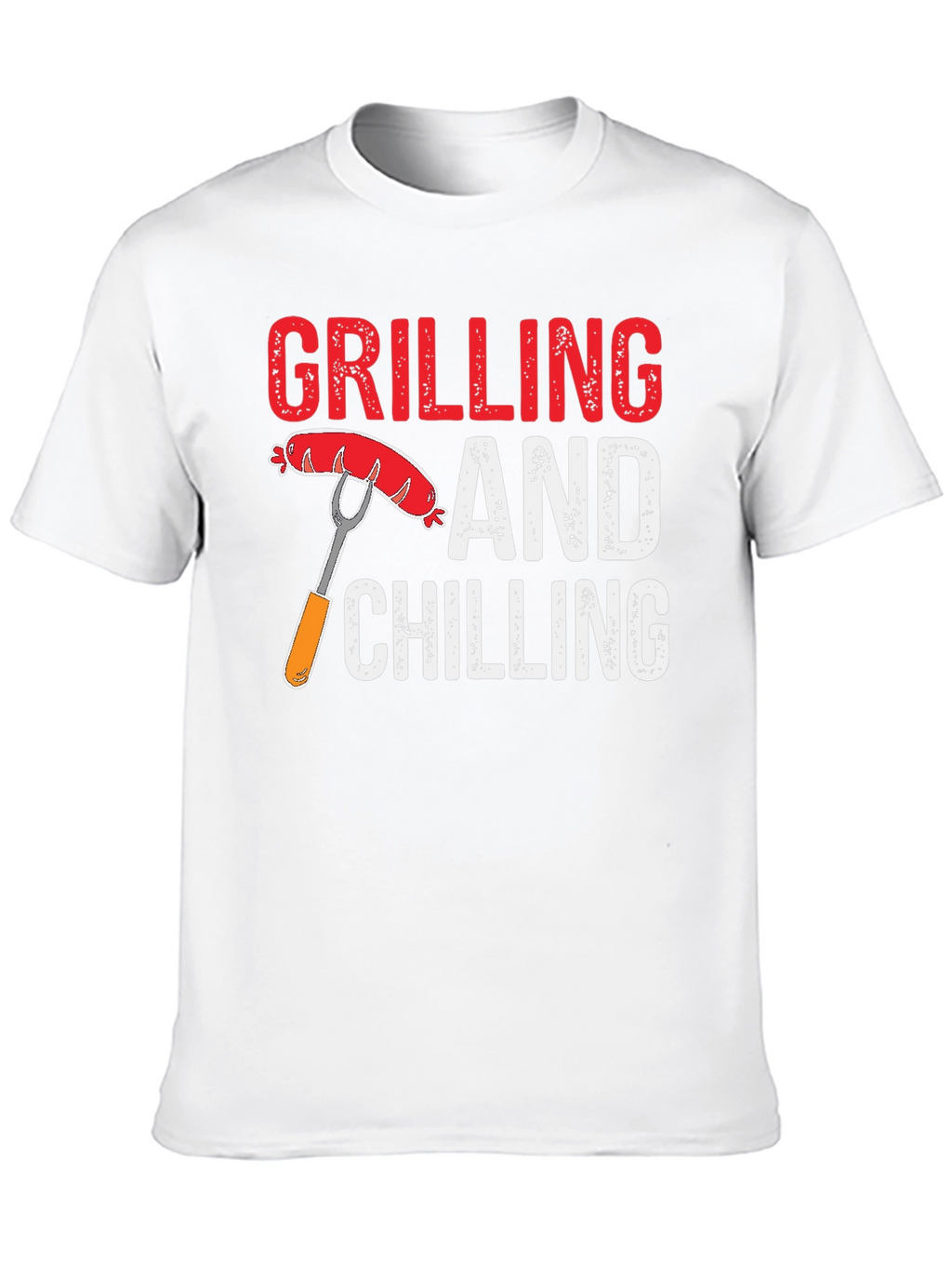 Grilling and Chilling T-Shirt - Black