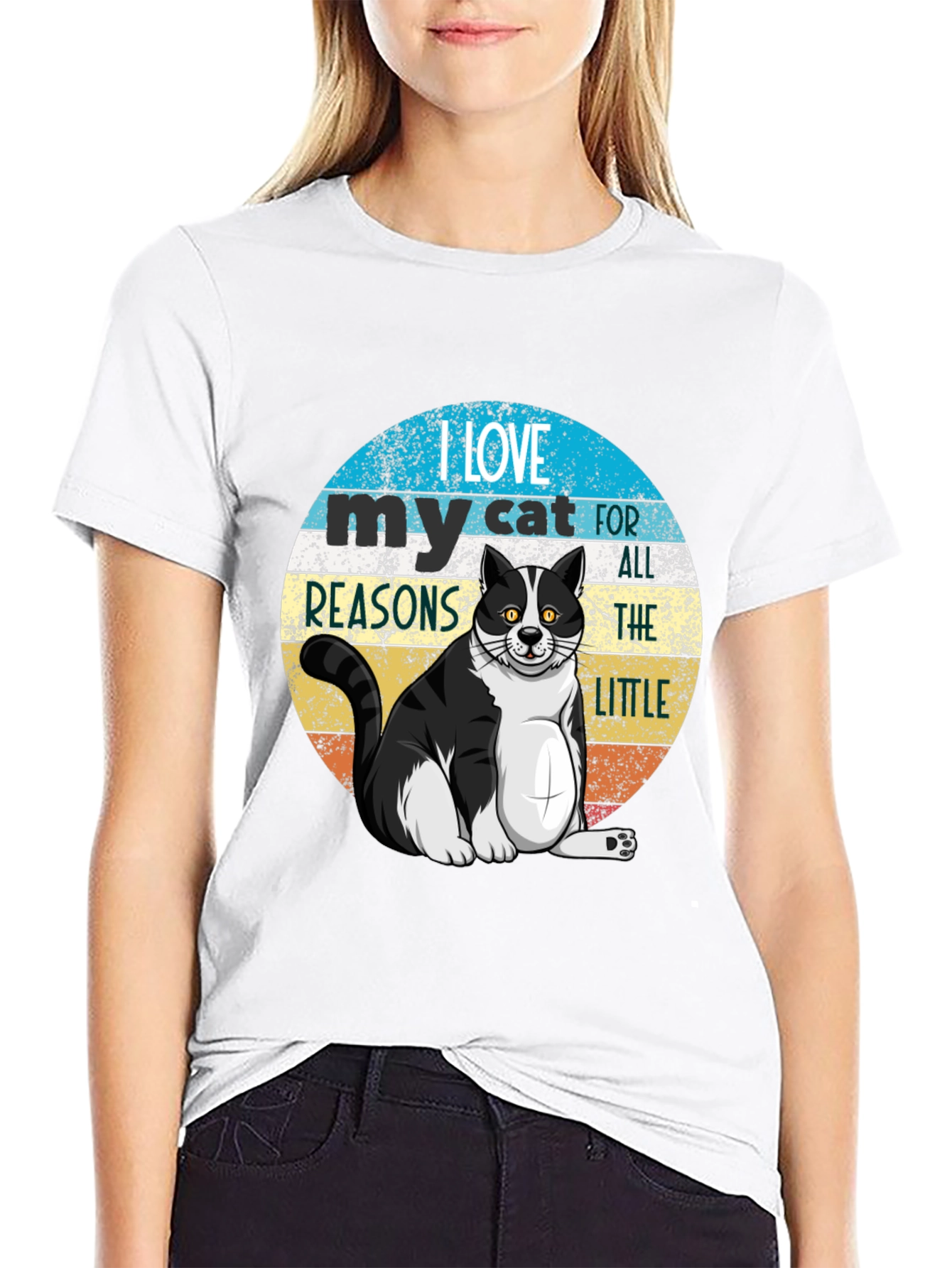 I Love My Cat T-Shirt