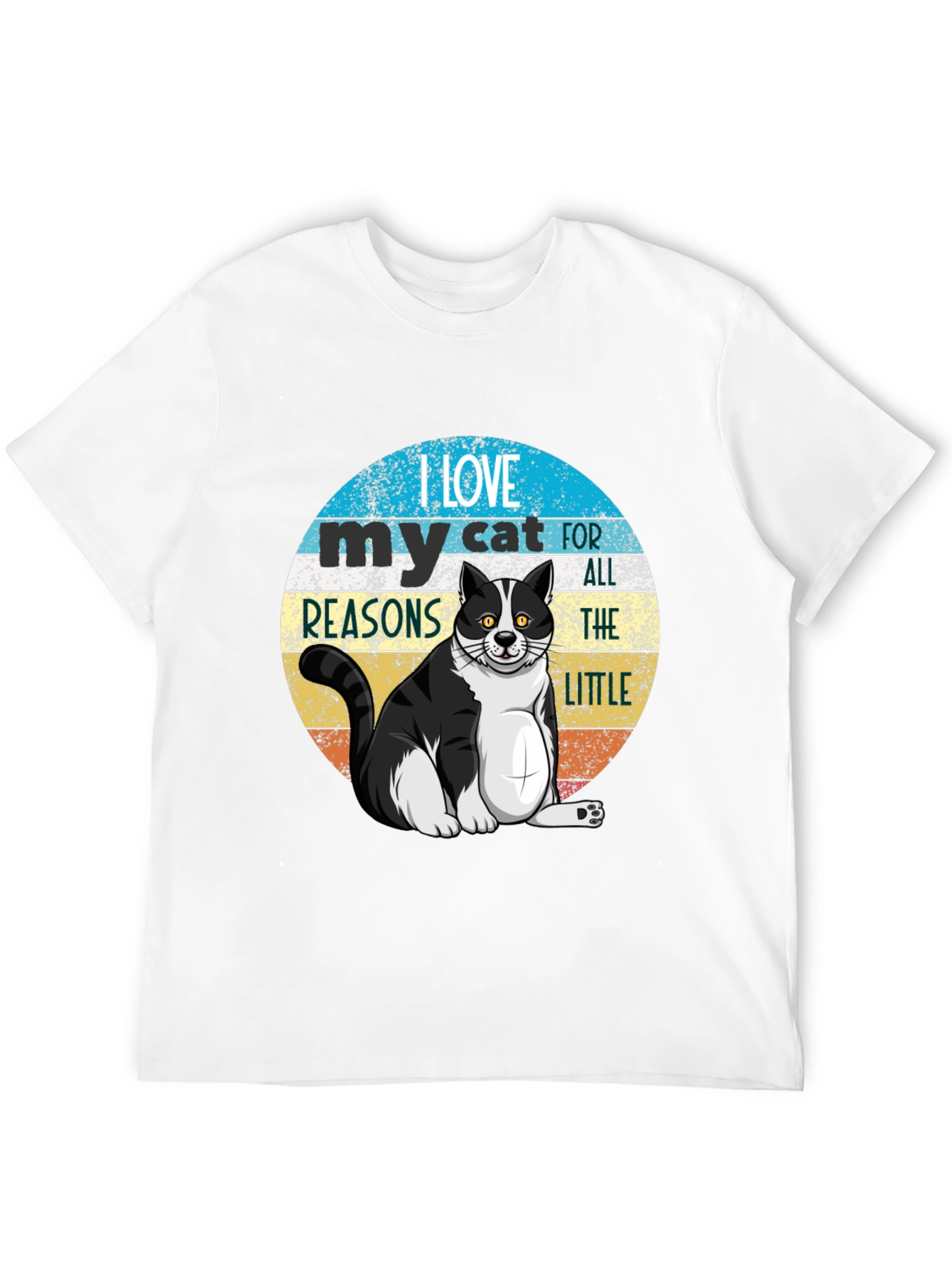 I Love My Cat T-Shirt