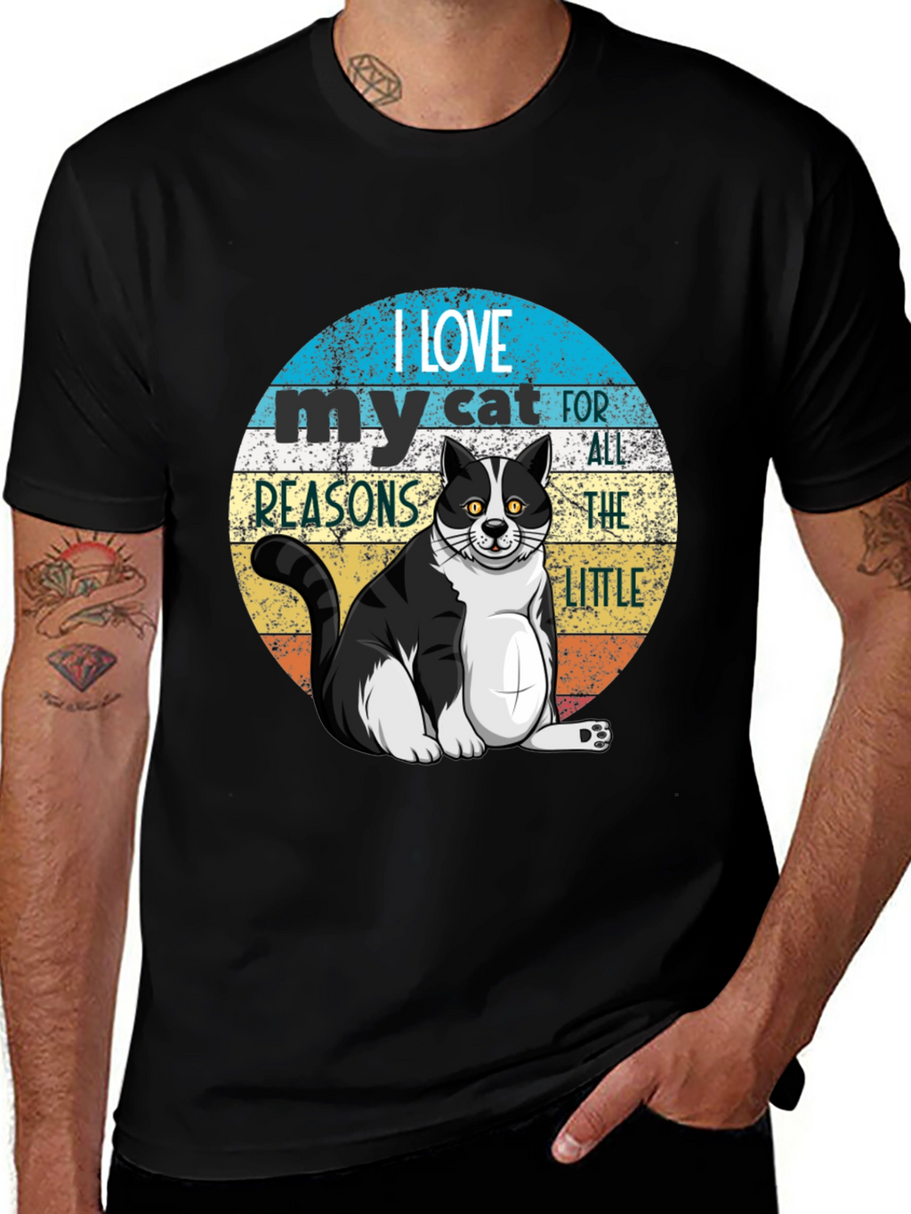 I Love My Cat T-Shirt