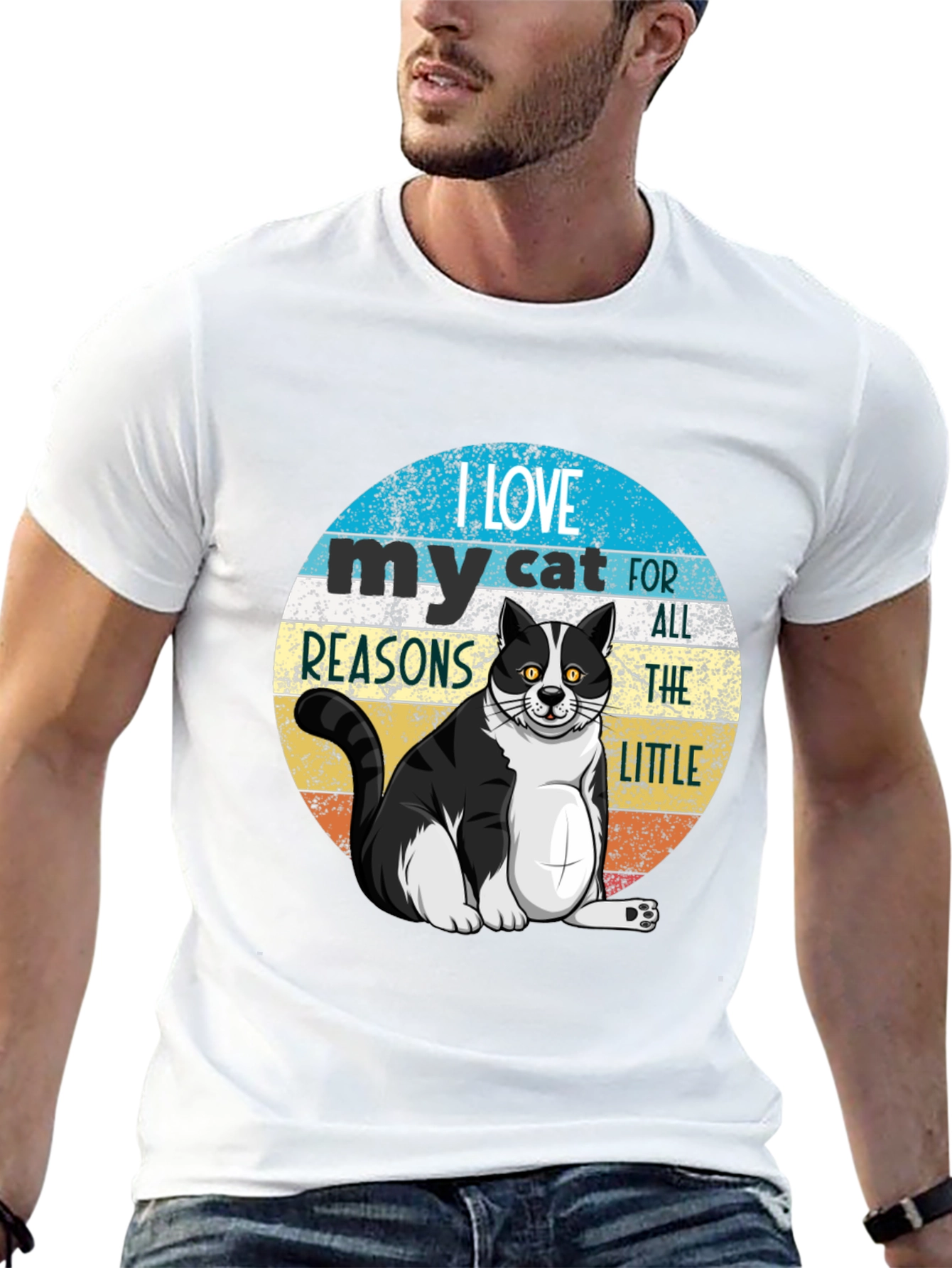 I Love My Cat T-Shirt