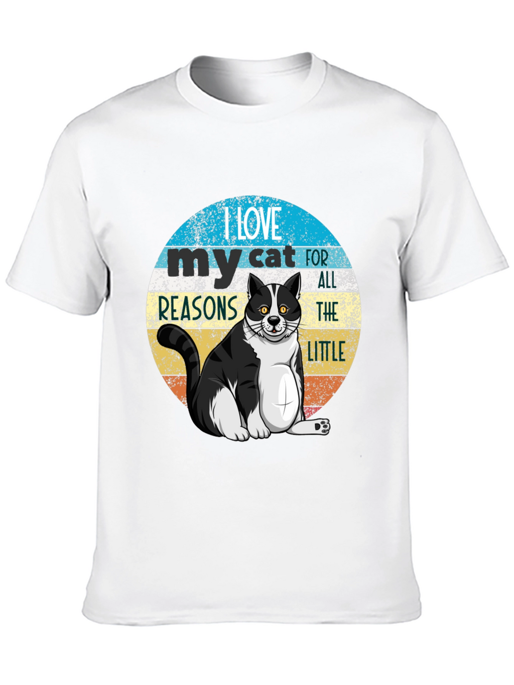 I Love My Cat T-Shirt