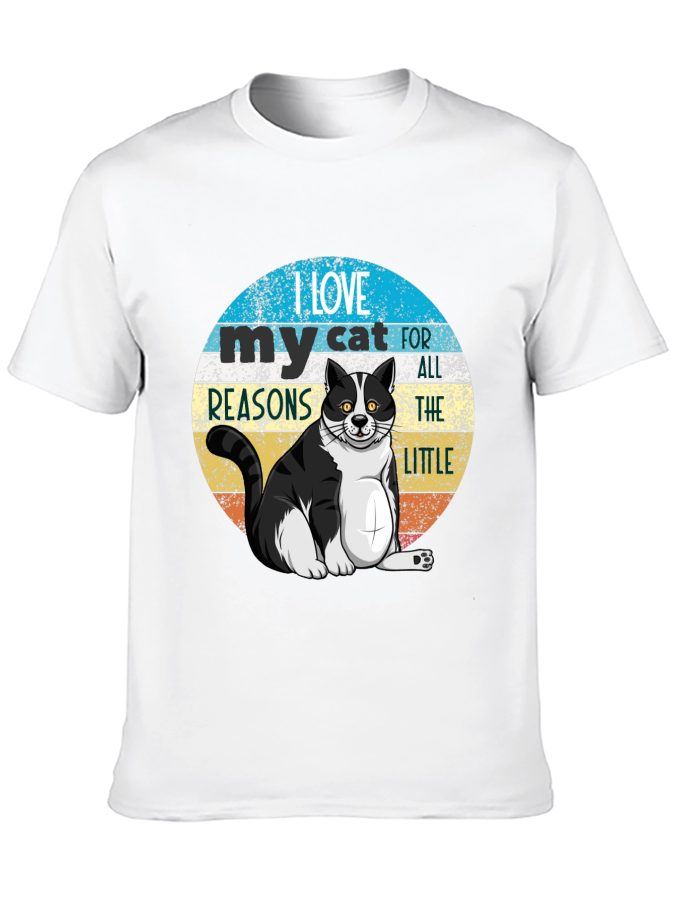 I Love My Cat T-Shirt