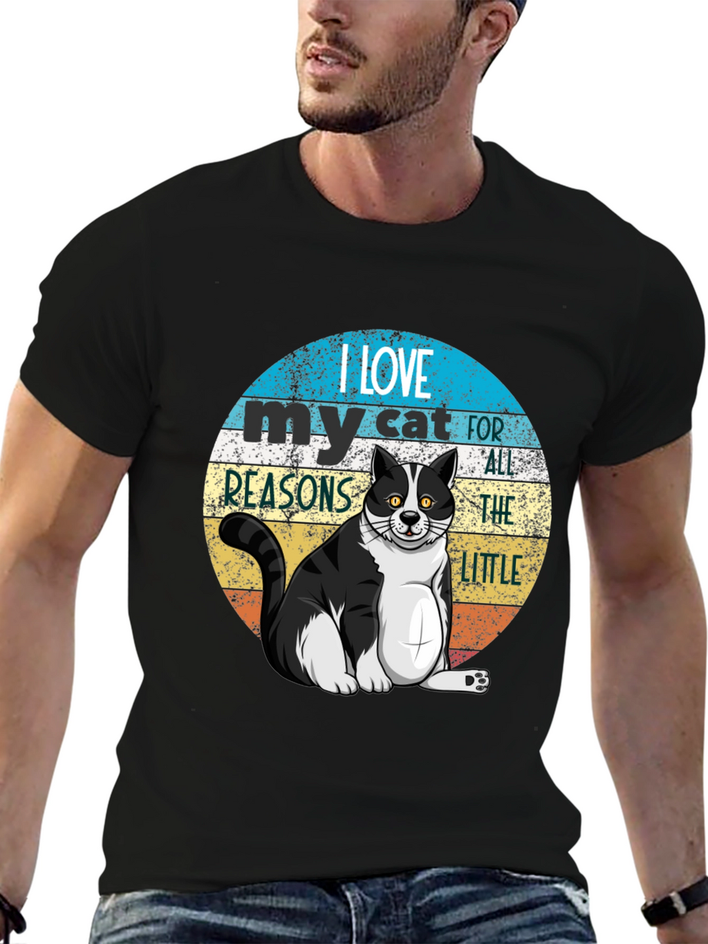 I Love My Cat T-Shirt