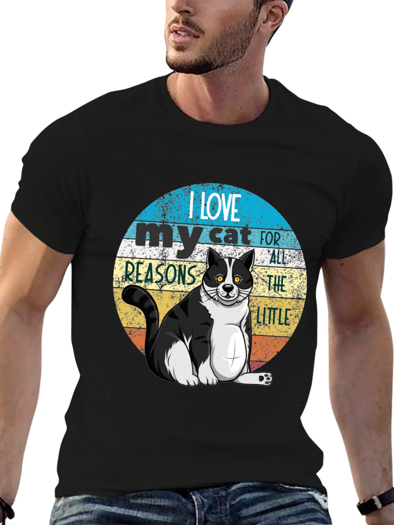 I Love My Cat T-Shirt