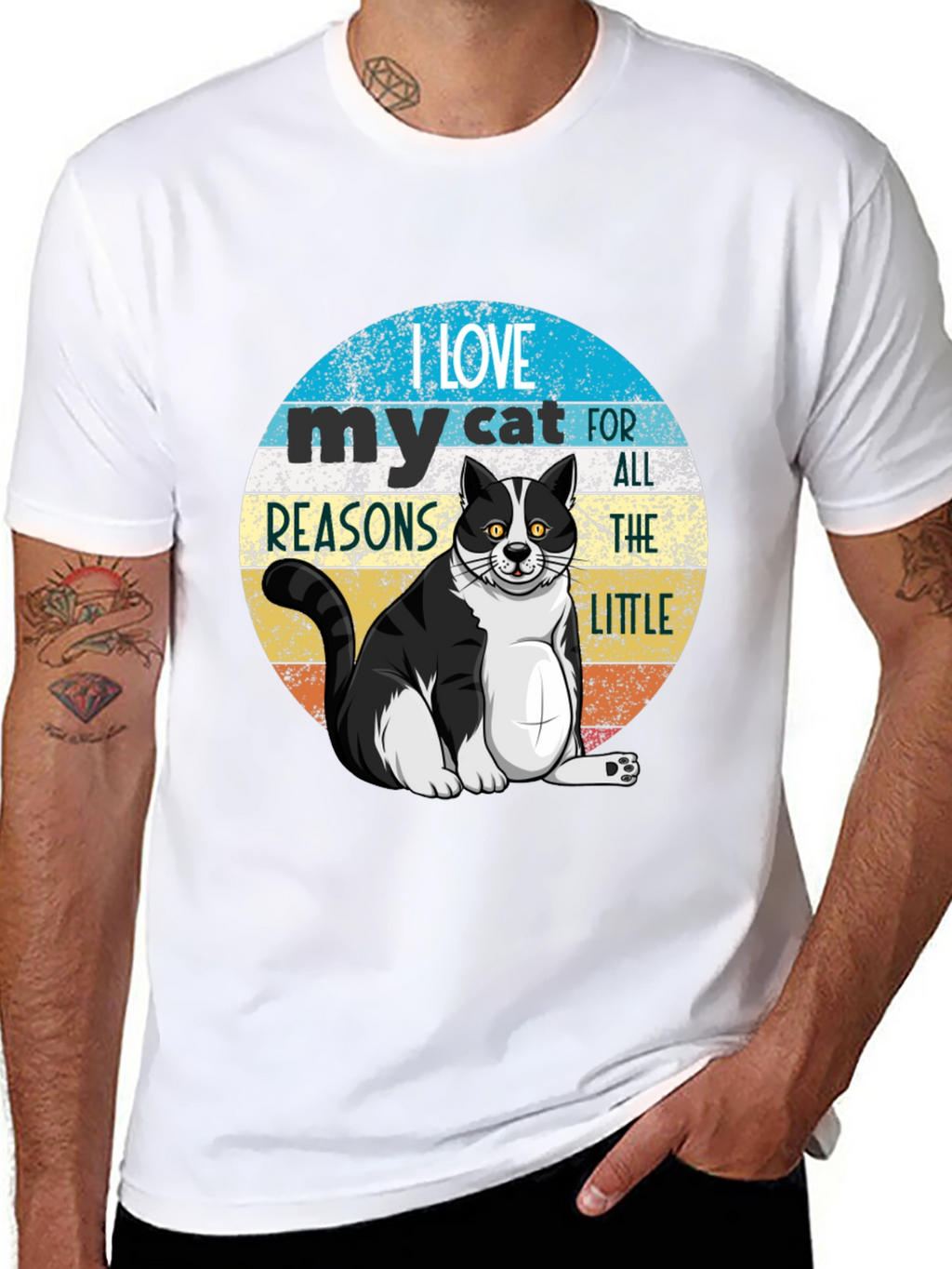I Love My Cat T-Shirt
