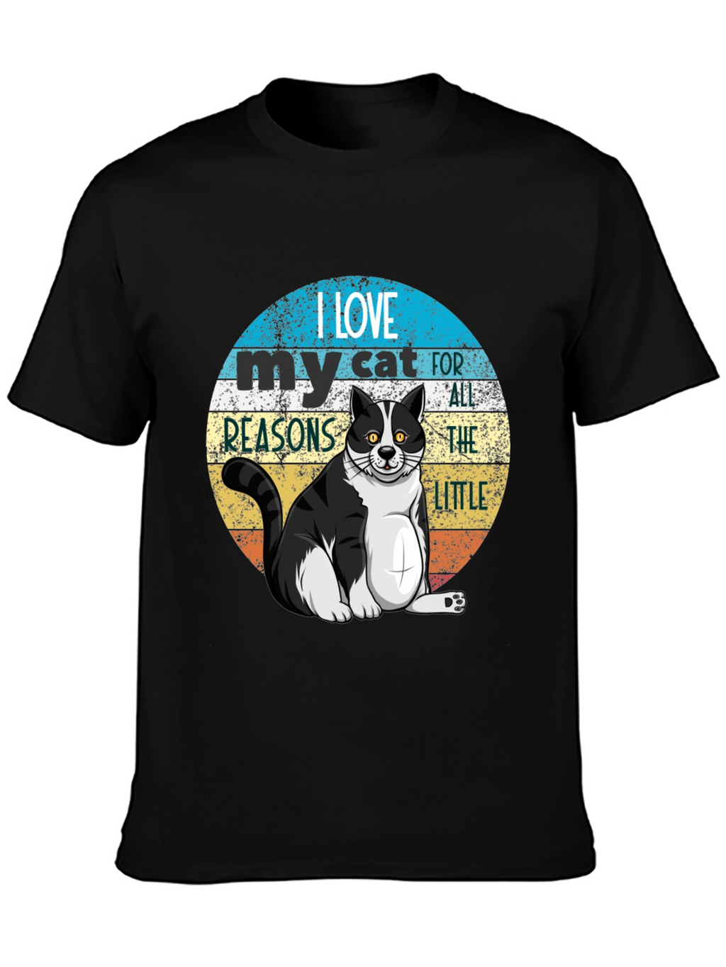 I Love My Cat T-Shirt