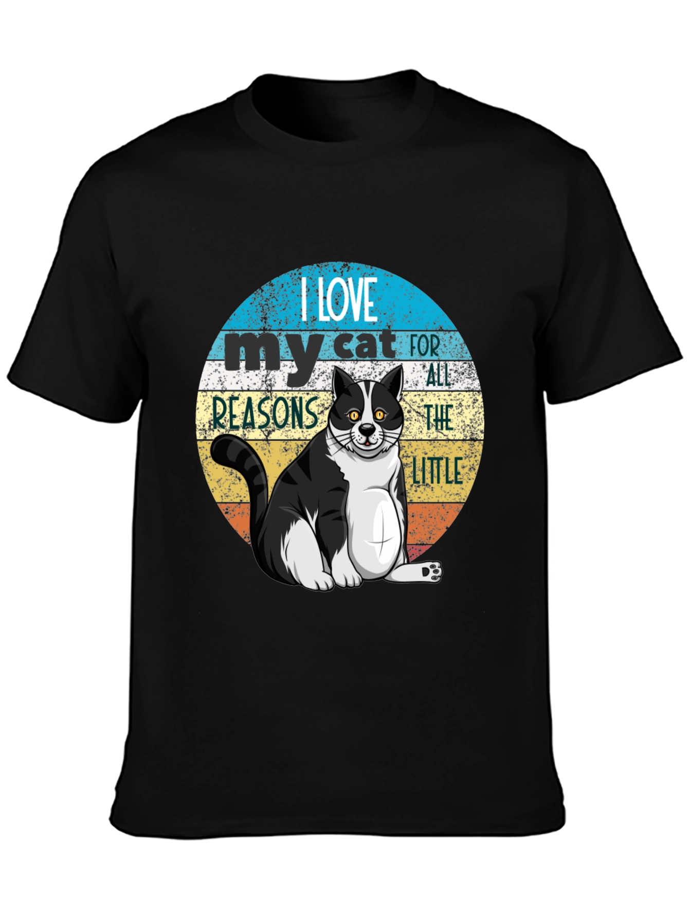 I Love My Cat T-Shirt