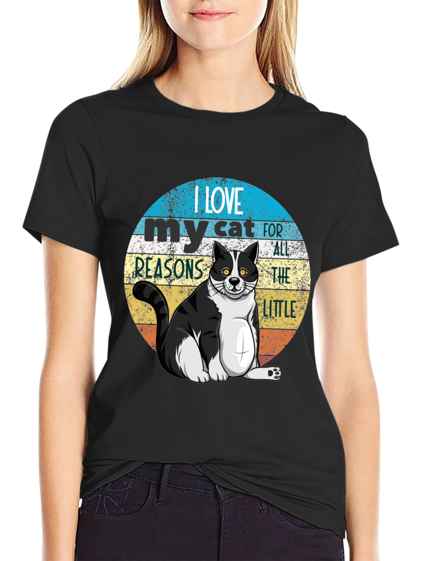 I Love My Cat T-Shirt