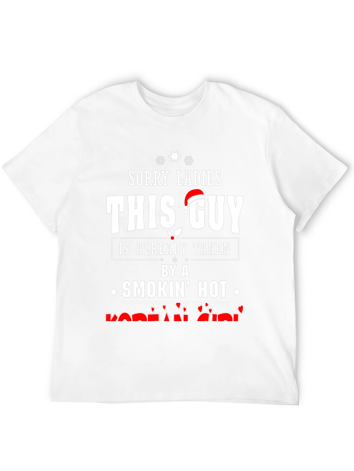 Sorry Ladies This Guy Is Taken Black T-Shirt