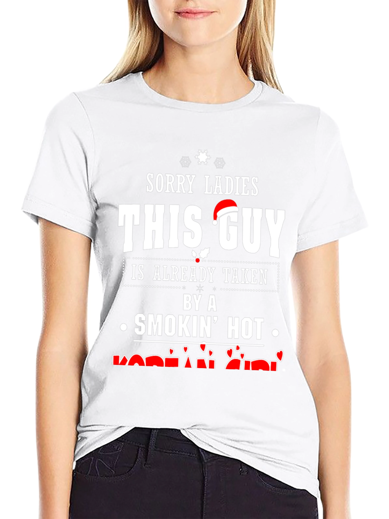 Sorry Ladies This Guy Is Taken Black T-Shirt
