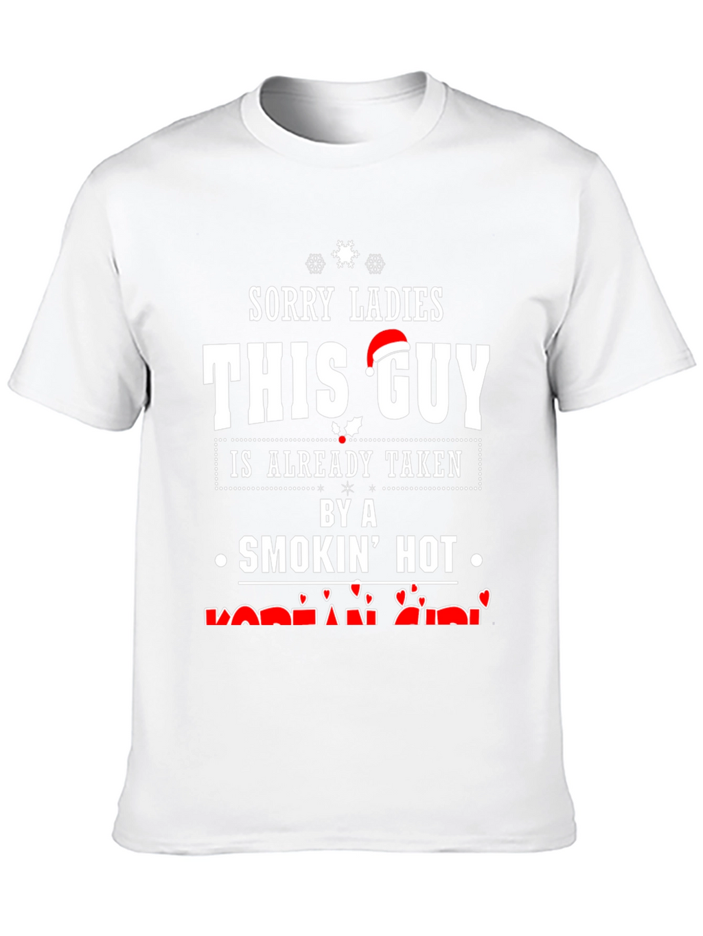 Sorry Ladies This Guy Is Taken Black T-Shirt