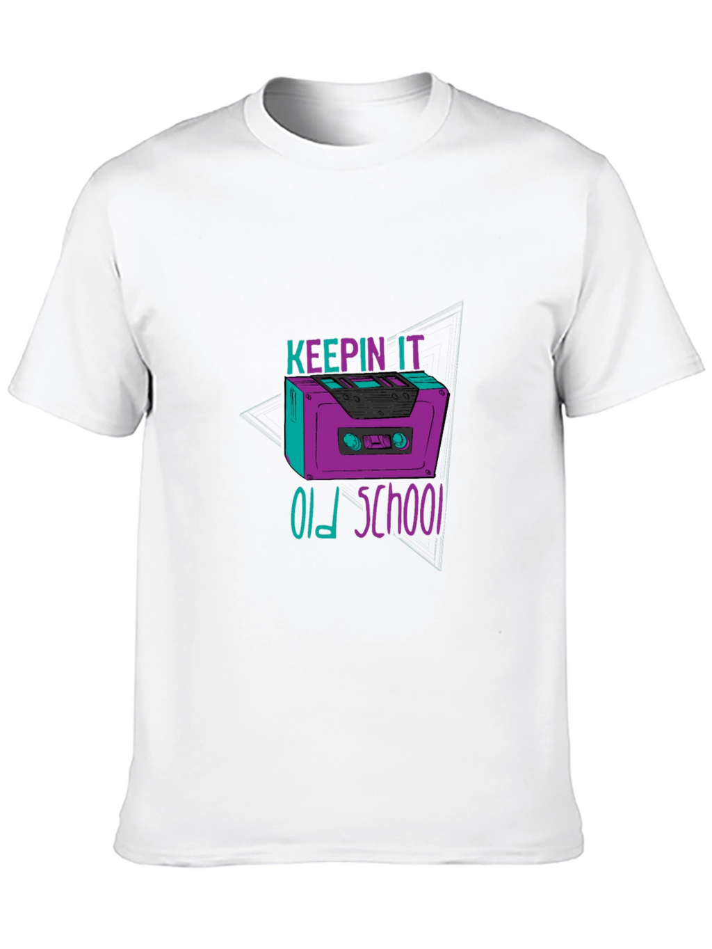 Keepin It Old School Cassette Tape T-Shirt