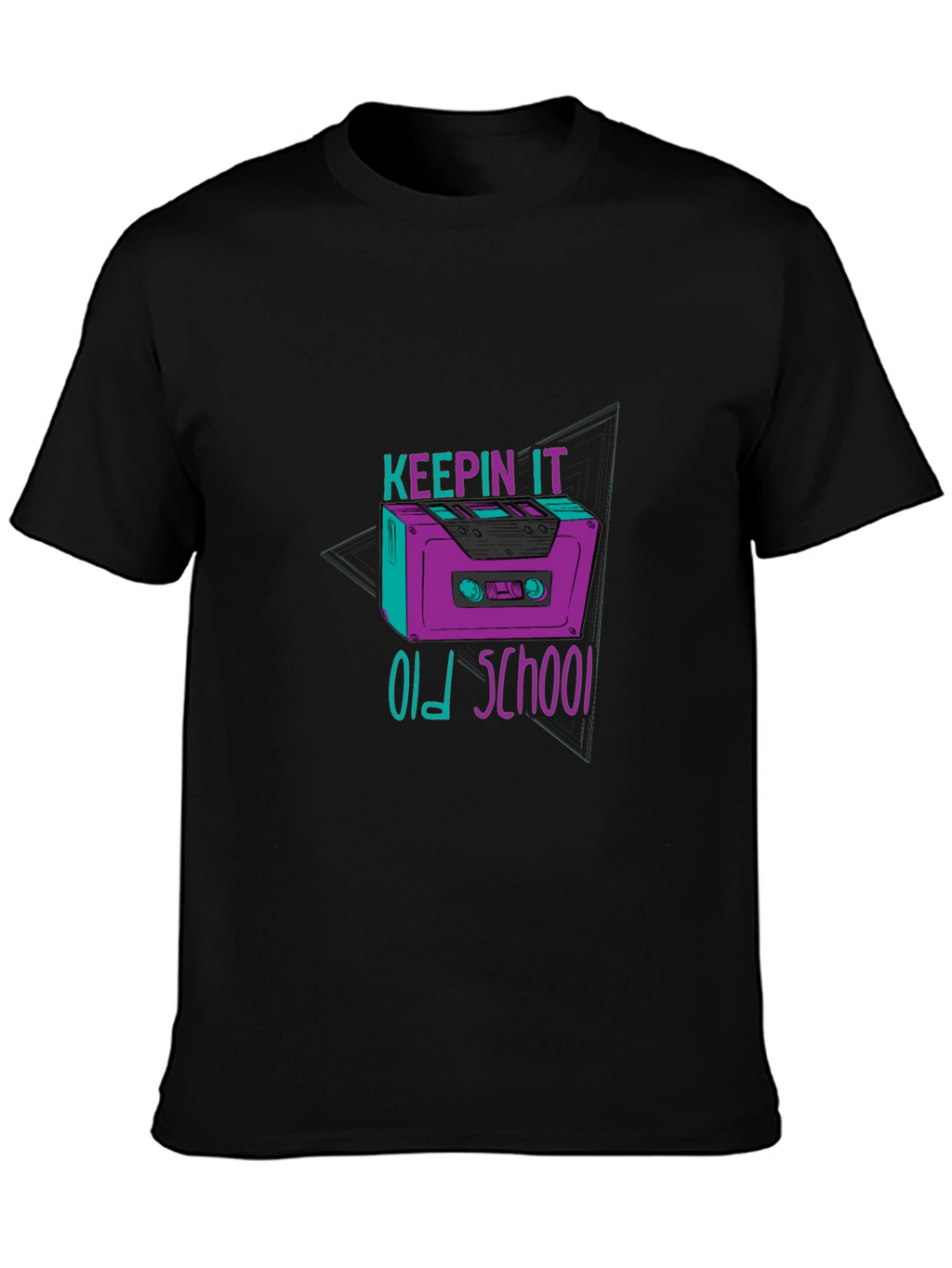Keepin It Old School Cassette Tape T-Shirt